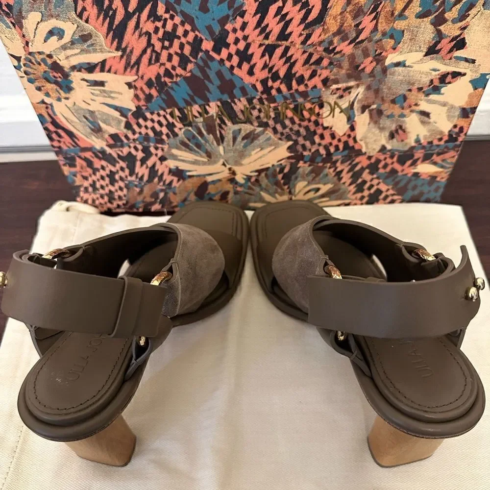 Ulla Johnson leather Crisscross Sandal size 5 new